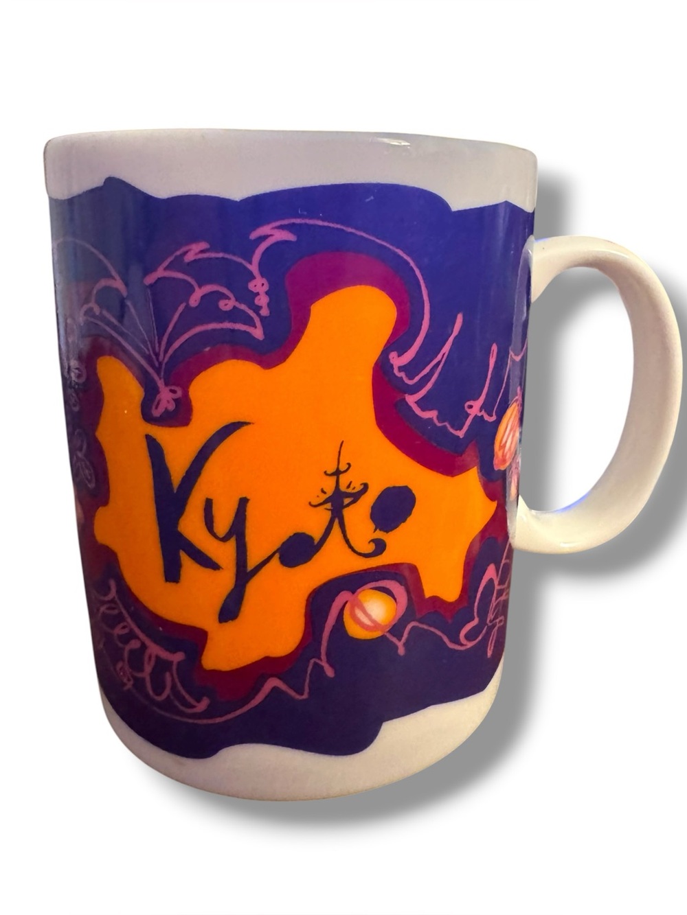 Kyoto Ceramic Rare Starbucks Kyoto Japan 2005 Collectible Mug Cup Made in Japan